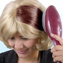 Peine eléctrico para tinte de cabello para mujer...