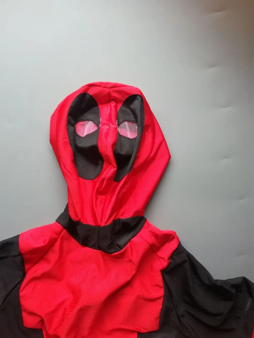 Лайкра супергерой косплей для дам костюм с принтом Deadpool полное тело спандекс