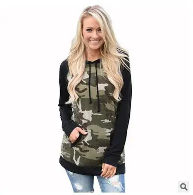 

Camouflage Fashion Women harajuku Sweatshirt Hoodies Pullover Long Sleeve womens hoodies