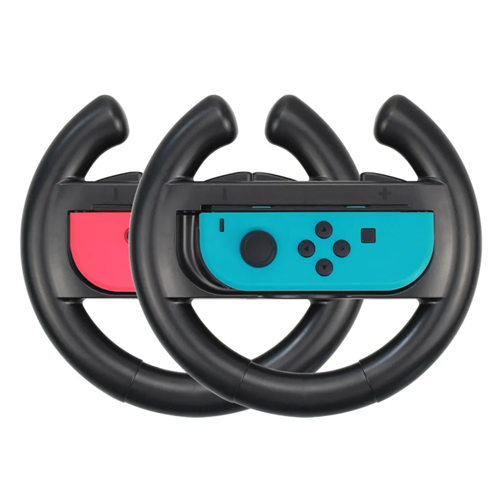 Новинка 2 шт. Гоночное Рулевое колесо для Nintendo Switch дистанционное управление