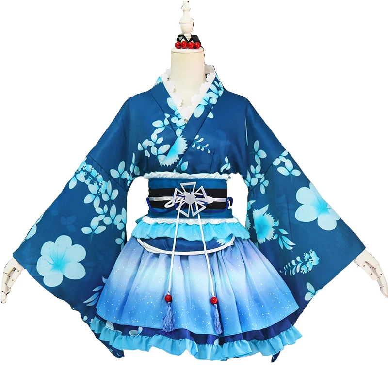 ROLECOS костюм для косплея Love Live live шесть персонажей летнее кимоно женщин косплей