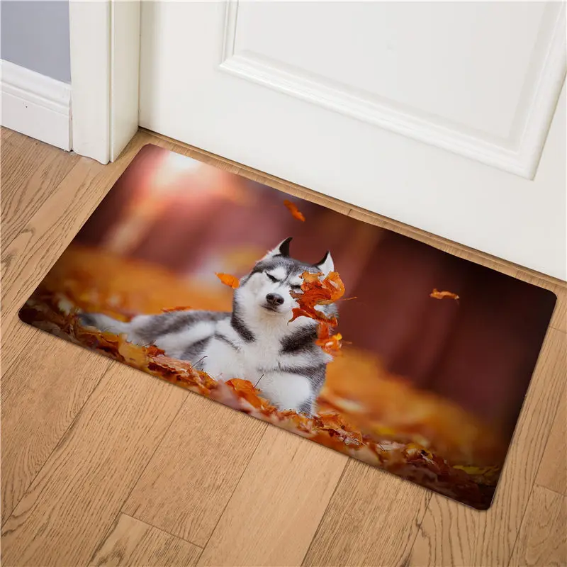 7 Siberian Husky введите дверной коврик для кухни коврик под дверь коврик на кухню коврик для дома домашние Нескользящие коврики для ванной приветственные напольные коврики - Цвет: 7