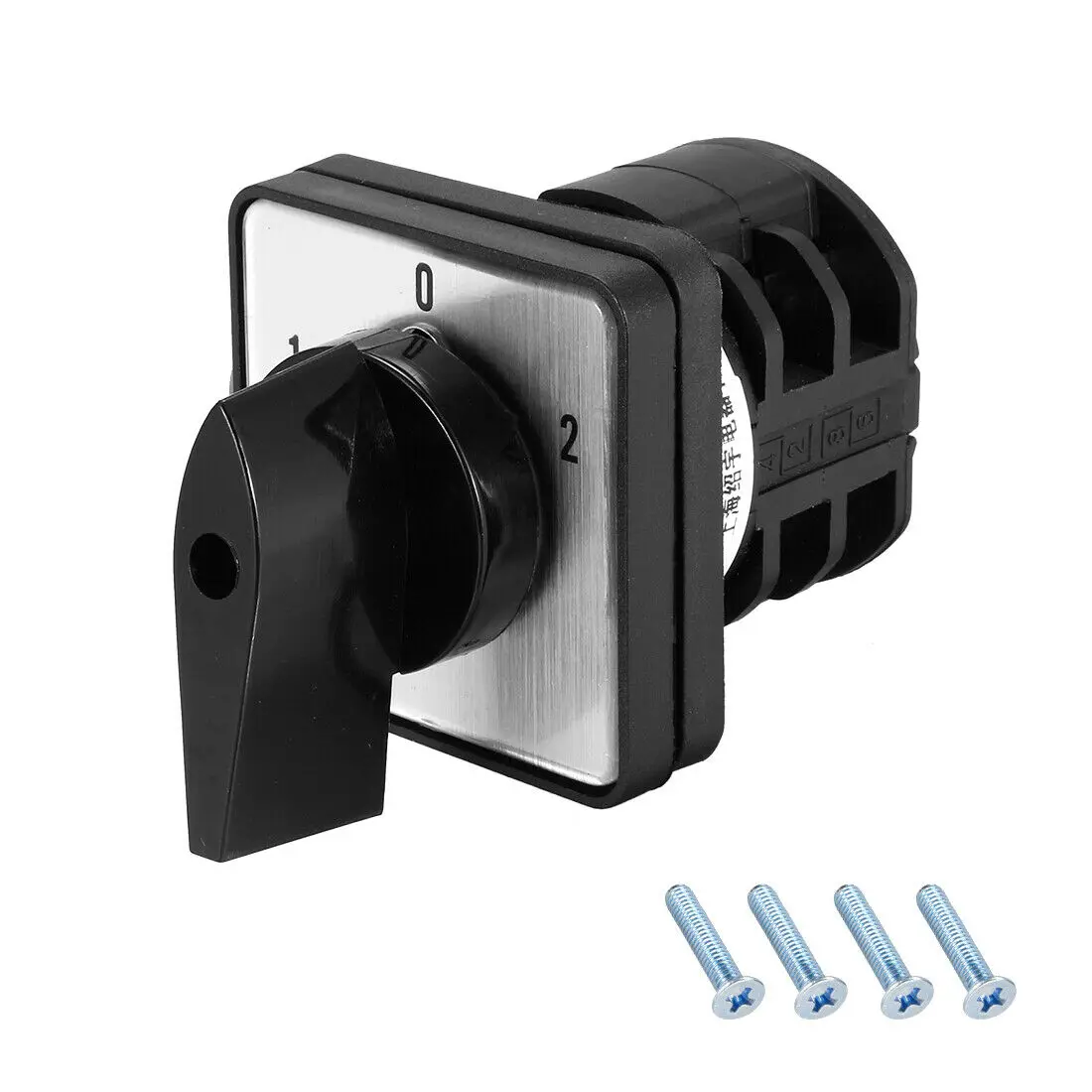 

Changeover Switch 3 Place Rotary Selector Cam Switch 8 Terminals Latching 10A