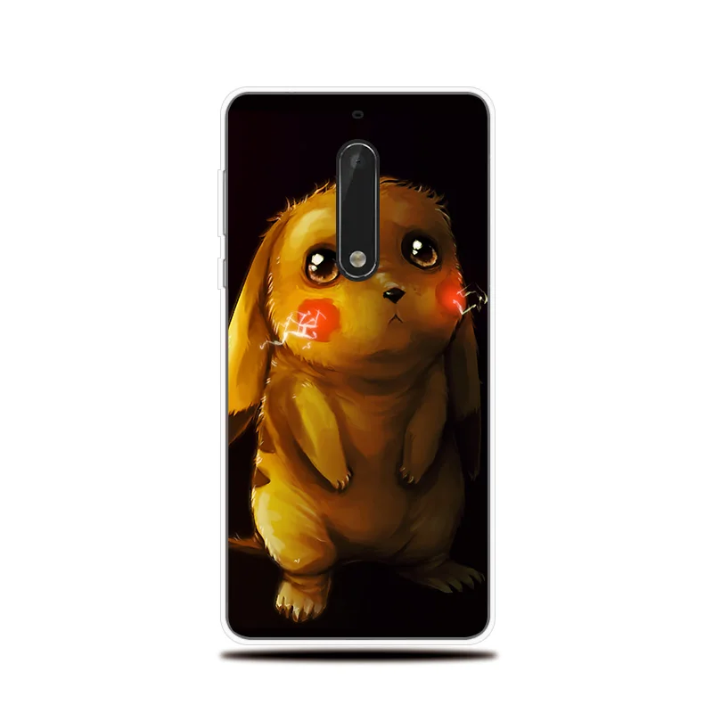 Rabbit Pikachu Silicone Phone Case For Nokia 1 2 3 5 6 7 8 X5 X6 X7 Soft Cover 2.1 3.1 5.1 6.1 7.1 8.1 Plus |