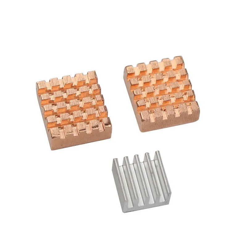 10 шт./лот Raspberry Pi 3 Model B Plus радиатор с 20 Купером и алюминиевым радиатором для 3B