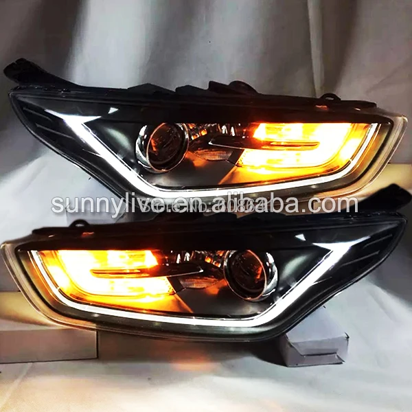 

FOR FORD Escort LED Head Lamps Projector Lens 2013-2015 year