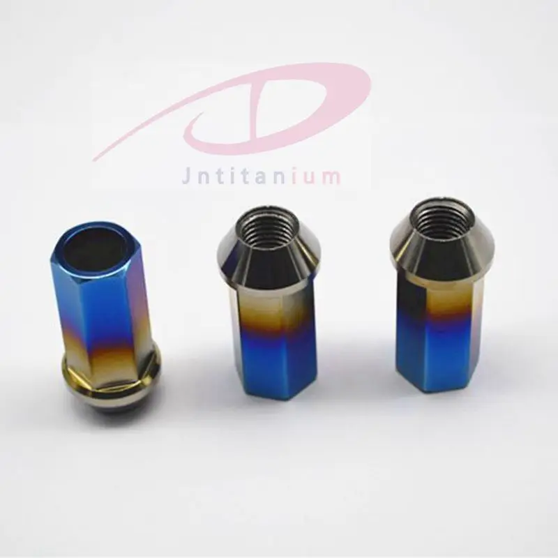 Jntitanti Gr5 титановая гайка для проушины колес m12x1 25x45 мм открытый конец Nissan Greatwall Geely