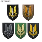 Нашивки с вышивкой для одежды, эмблемы британских спецназ, авиа-служб SAS, армия милитари, тактические нашивки для одежды