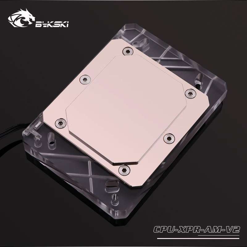 Bykski блок водяного охлаждения процессора для AMD cpu Socket AM3 + AM4. P/N: CPU XPR AM V2|Кулеры и
