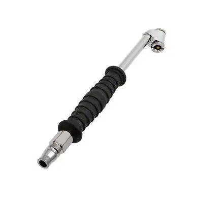 

250mm Portable Automotive Car Straight Shank Dual Head Tire Air Chuck Inflator L15