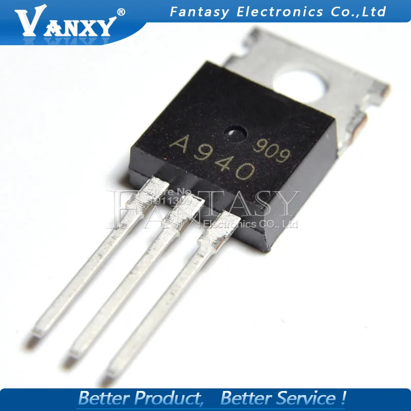Оригинальный транзистор 2SA940 TO-220 A940 TO220 1.5A 150 в 10 шт. | Электронные компоненты и