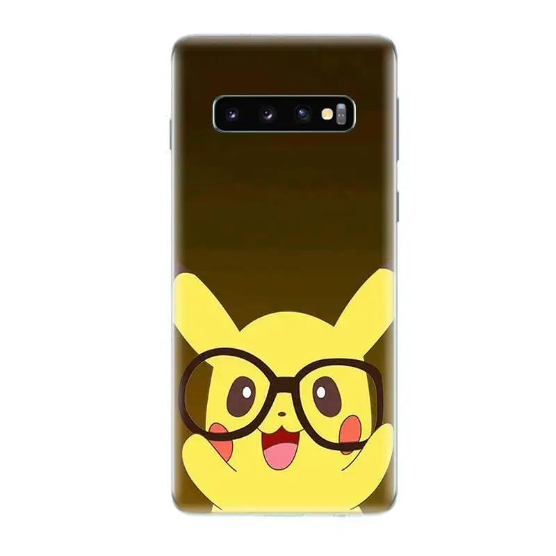 Пикачу тематика карманных монстров популярный мягкий чехол для телефона samsung Galaxy