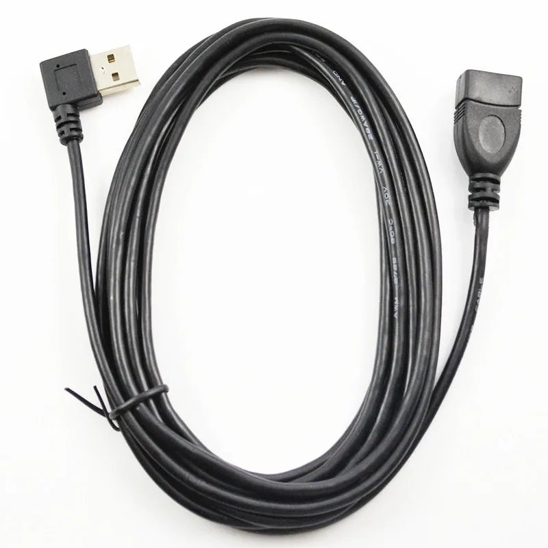 Прямоугольный адаптер с разъемом USB A и штекером FM 3 м|adapter cable|to usbusb female to |