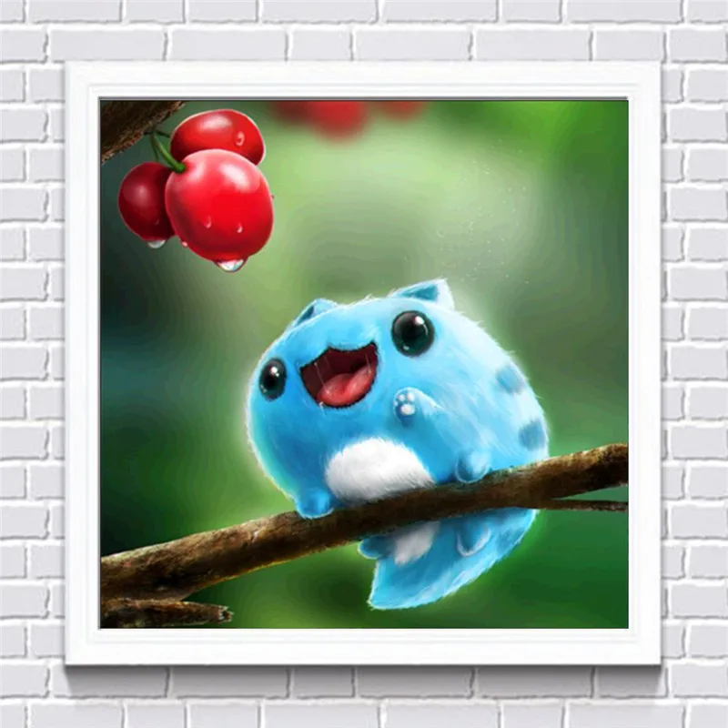 5D DIY Алмазная картина полный круг Алмазная картина мультфильм животное Алмазная вышивка/Наклейка/мозаика