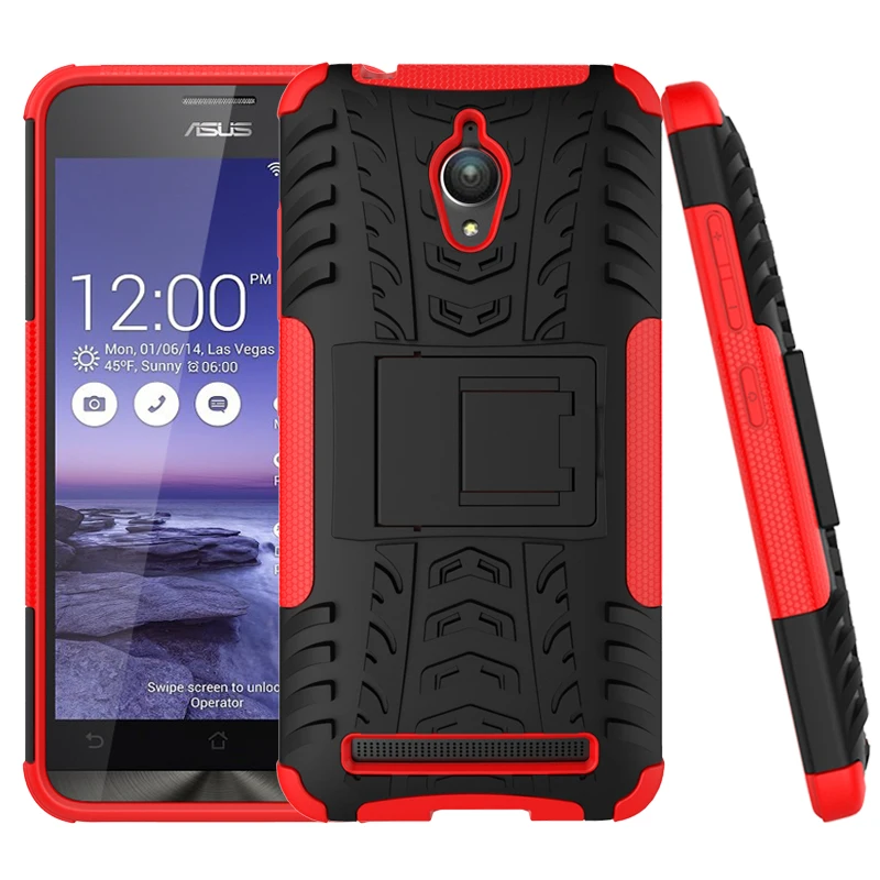 2 в 1 противоударный чехол для мобильного телефона для ASUS Zenfone go(4,")(5,0")(5,") прочный корпус чехол для ASUS Zenfone go ZC451TG ZC500TG ZB551KL чехлы