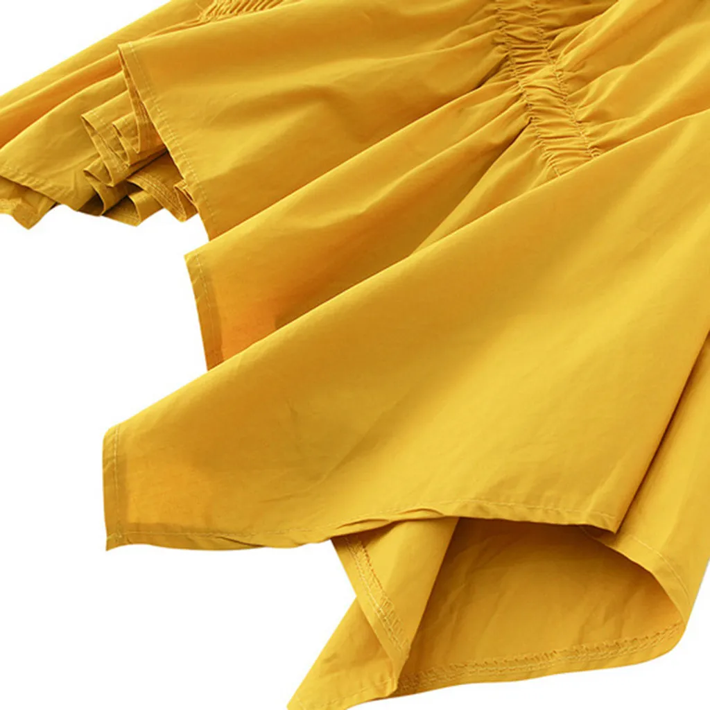 Женская длинная Плиссированная юбка с эластичной талией в винтажном стиле |