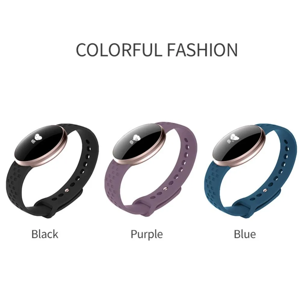 Женские умные часы для iPhone Android телефон с фитнес мониторинг сна водостойкая