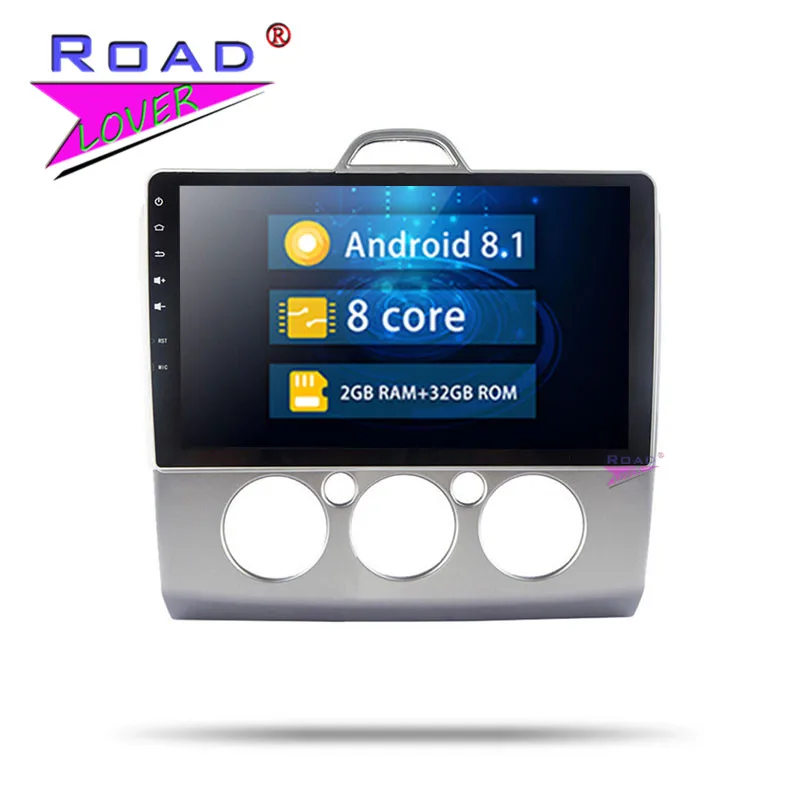 Автомобильный мультимедийный плеер Roadlover Android 8 1 для Ford Focus 2008 2009 2010 2011 ручная