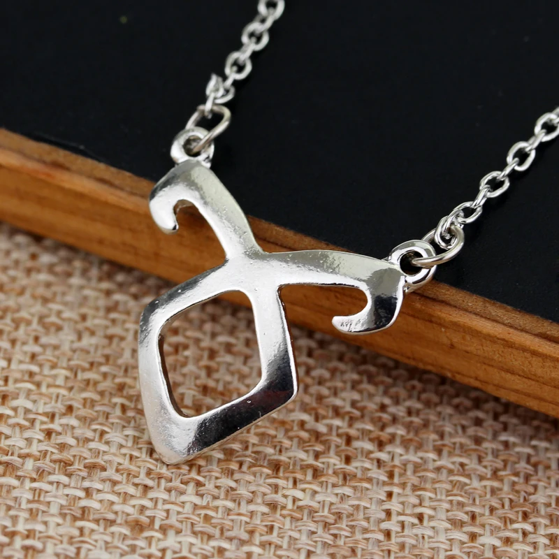 Movie Jewelry City of Bones Necklace Pendant Statement Mortal Instruments Angelic Forces Runes Brand Gift | Украшения и