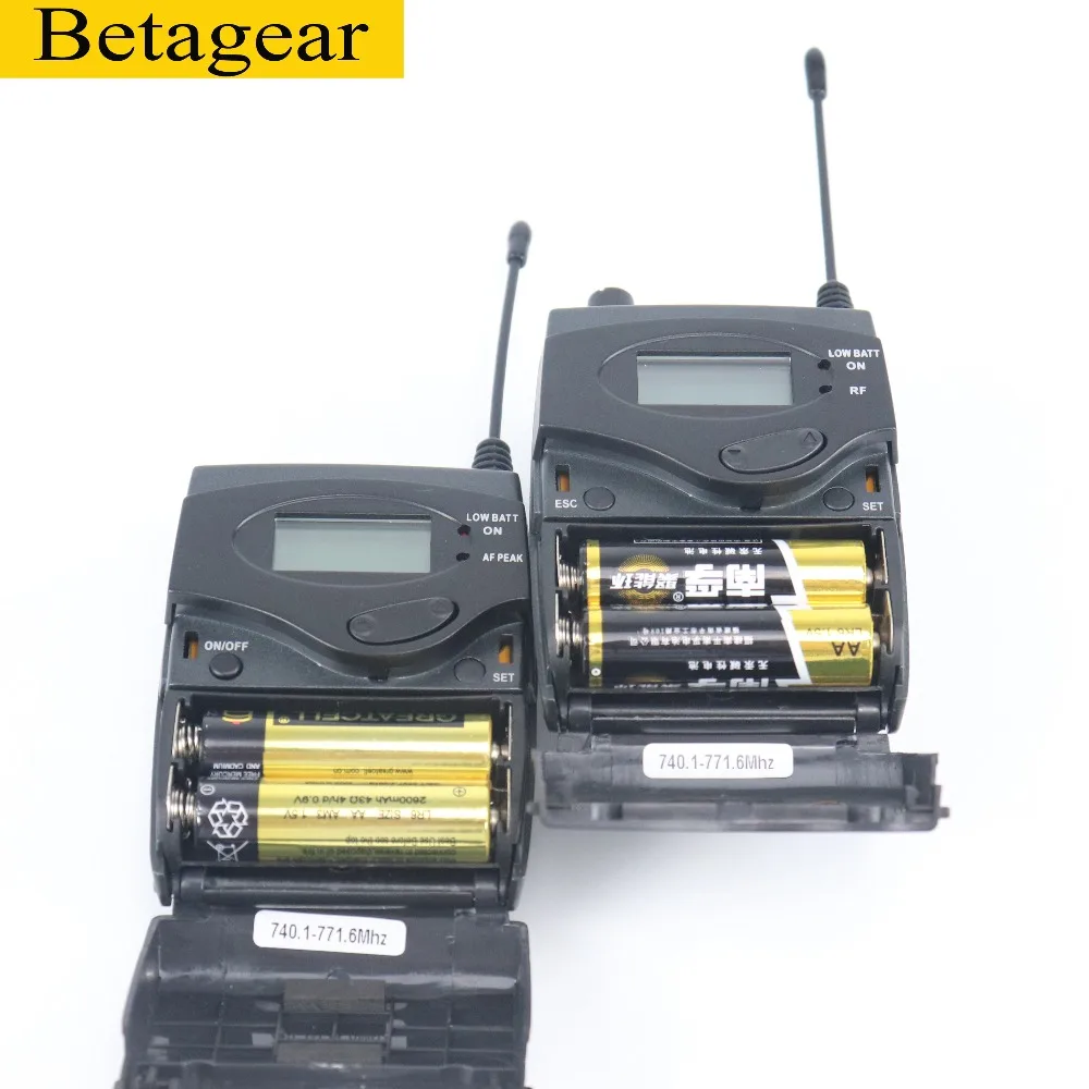 Betagear DSRL камера интервью запись L1038 гид системы беспроводной микрофон 2 Передатчик 1 приемник для гида
