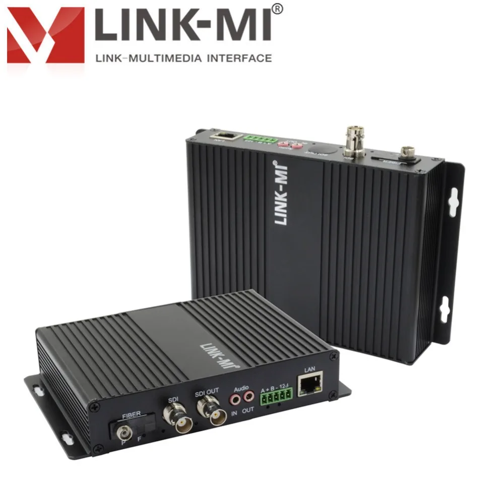 LINK MI LM SF02 2 CH sdi волоконно оптический преобразователь для передачи данных видео и