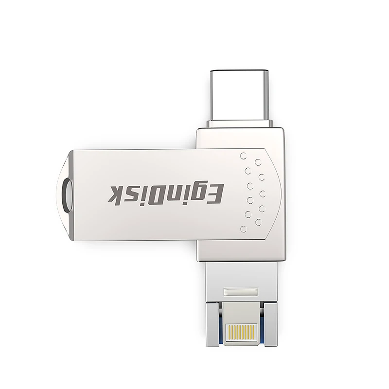 Usb флеш-накопитель для iPhone iPad Android внешний накопитель 128 ГБ Lightning TYPE-C USB 3 в 1 флешка