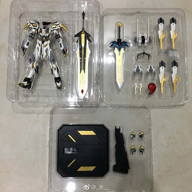Хобби аниме сплав модель 1/100 MG Barbatos Гандам дракон король MB MM-01 рюумару фигурка робота дети игрушки подарок оригинальная коробка
