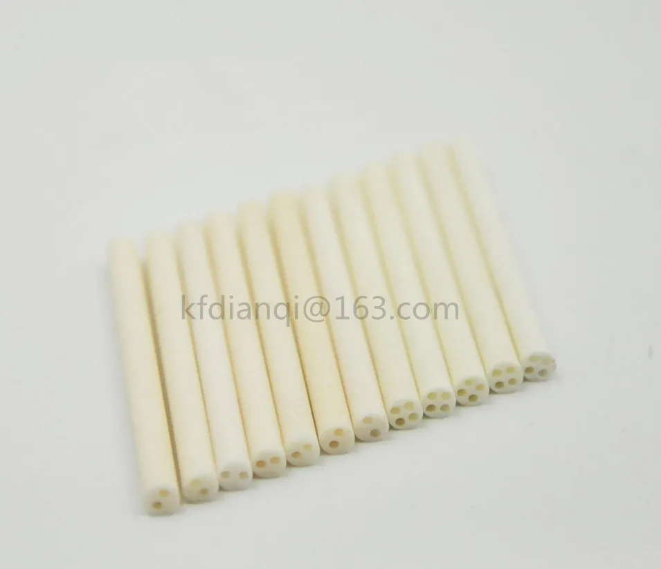 OD*ID=1*0.2mm / 2 Bores High Purity 99.3% Alumina Advanced Ceramic Insulator for Thermocouple Thermistor and RTD's Sight Tube
OD*ID=1*0.2mm / 2 Bores High Purity 99.3% Alumina Advanced Ceramic Insulator for Thermocouple Thermistor and RTD's Sight Tube