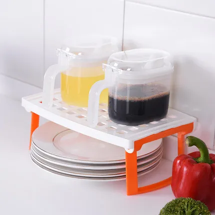 Imported Microwave Oven Heating Rack Multi-Purpose Built-In Layered Shelf Kitchen Dish Bowl Room Storage Bracket | Дом и сад