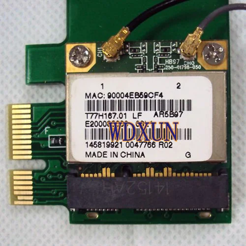 Бесплатная доставка встроенный Настольный Wi Fi AR9287 300M PCI E 1x беспроводная карта с 2