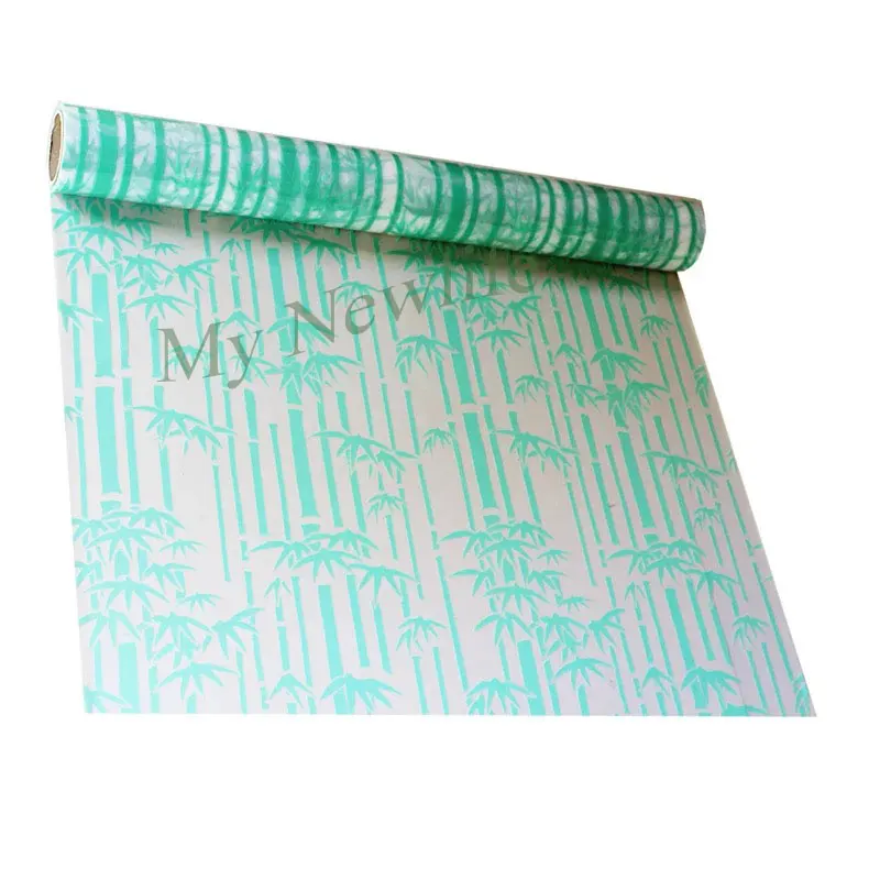 Зеленая бамбуковая оконная пленка матовые непрозрачные стеклянные наклейки