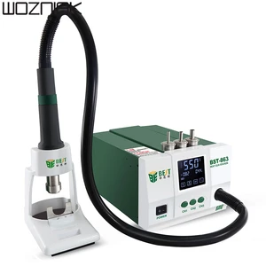 Ремонтная станция горячего воздуха без свинца, паяльный сенсорный ЖК-экран 1200 Вт 220 В для телефона, лучше, чем QUICK 861DW