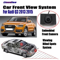 car front camera for audi q3 2013 2015 front view camera full hd ccd not reverse rear parking cam cigarette lighter switch