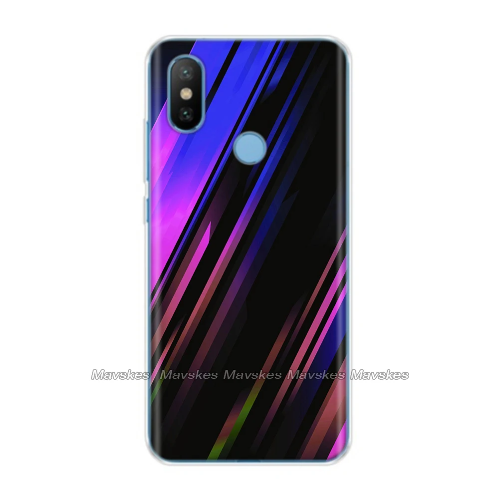 31 Силиконовый чехол для Xiaomi mi A2 Lite, чехол с полной защитой, мягкая задняя крышка из ТПУ для Xio mi A2 Funda A 2 LITE, чехол для телефона s Coque - Цвет: 31