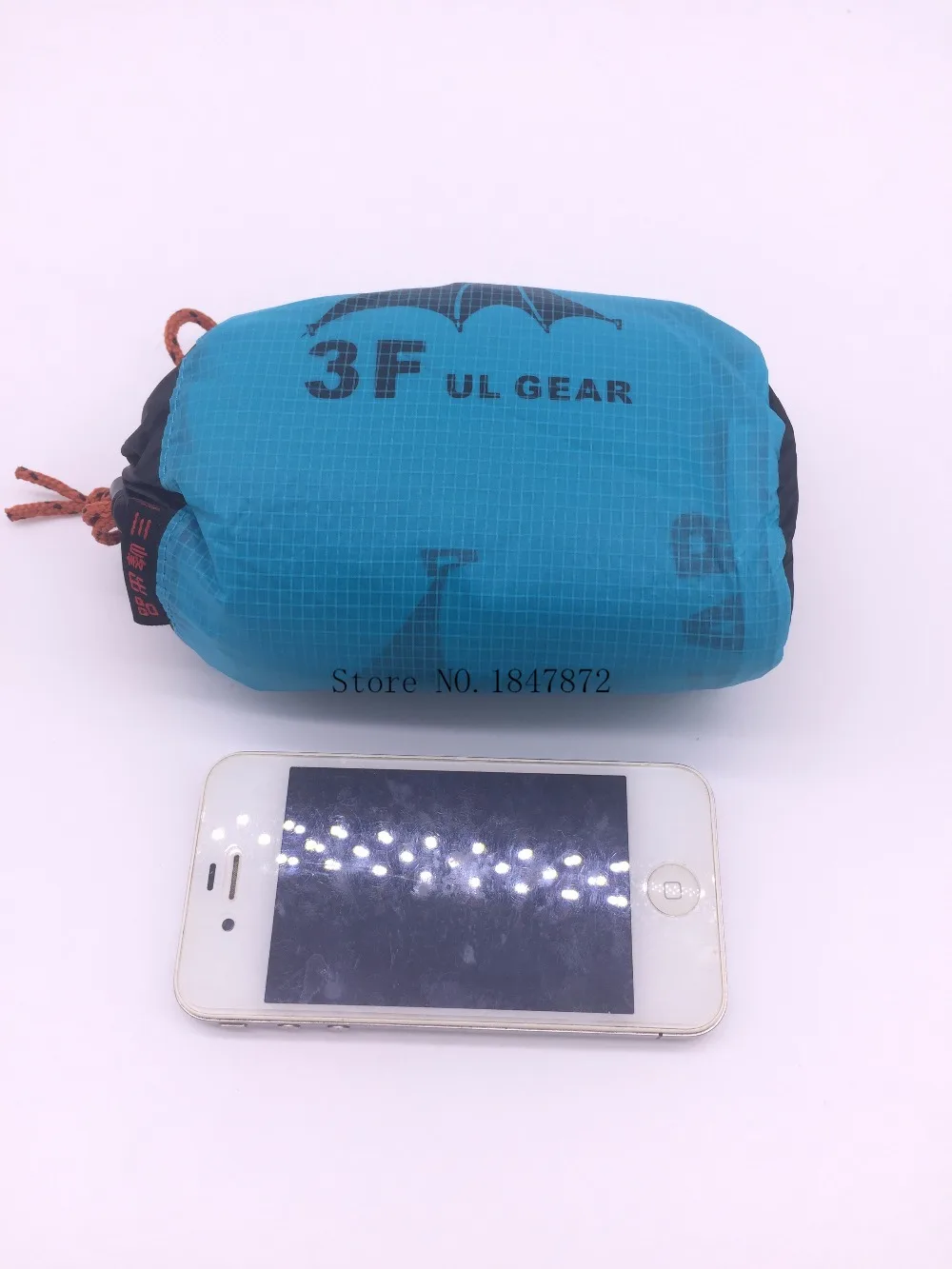 3F Ul Gear Сверхлегкий 15D нейлоновый дождевик для пеших прогулок езды на велосипеде