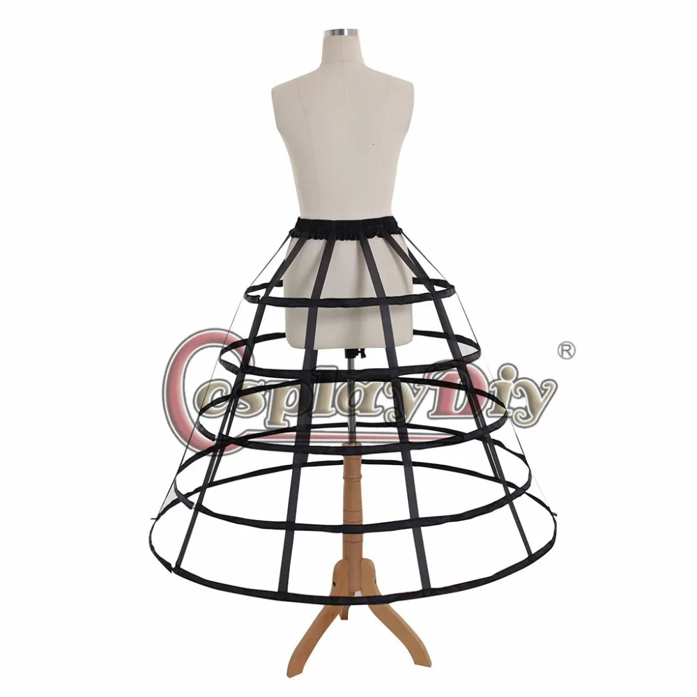 Cosplaydiy средневековая клетка для птиц 2 3 5 обручи с круглыми стальными костями