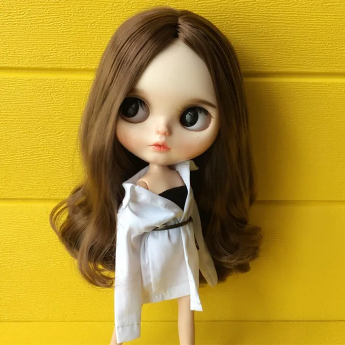3 шт. = рубашка + ремень джинсовые шорты Blyth кукольные одежда для штаны Барби Licca