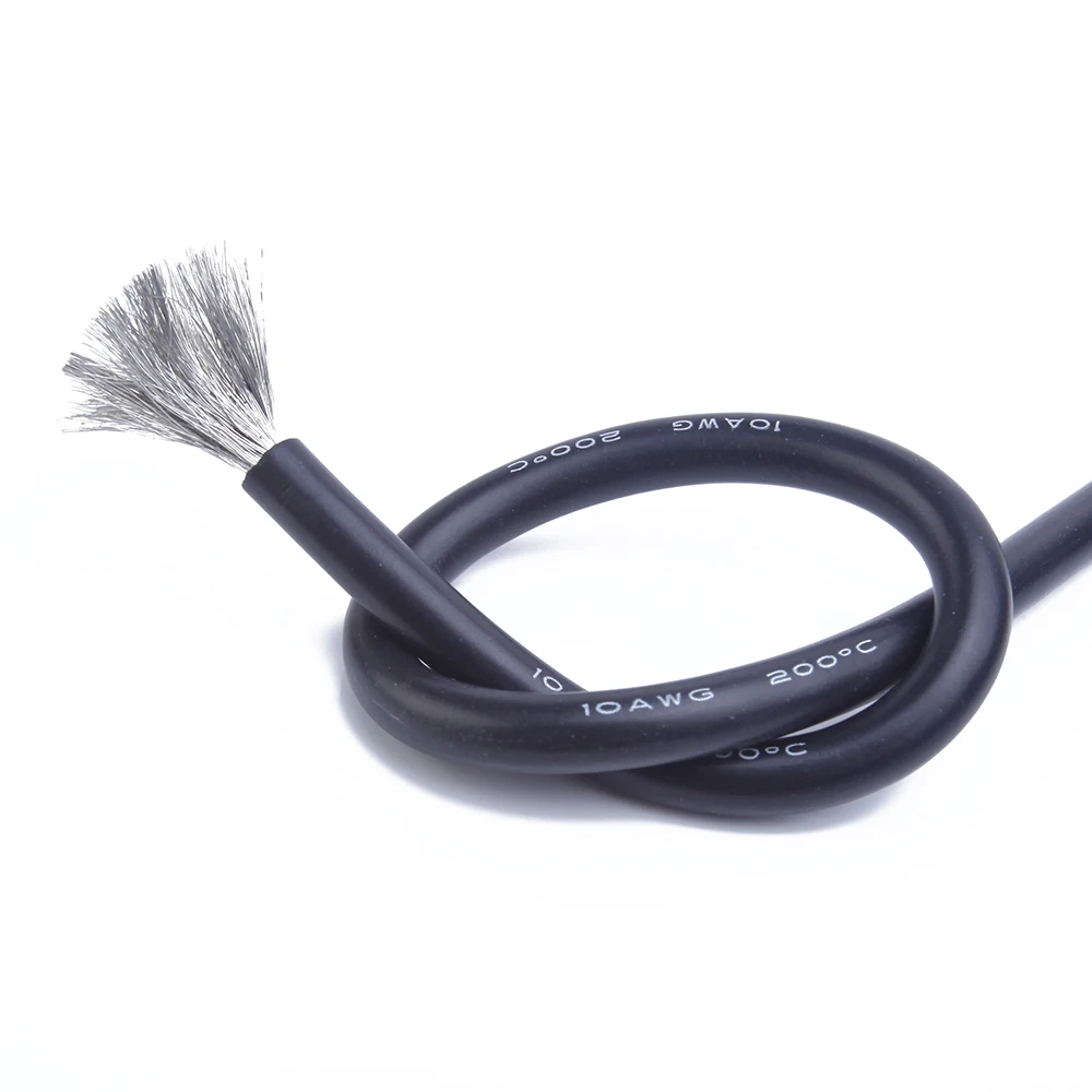 5 метров AMASS10AWG силиконовый провод 10 AWG Силикагель провода Проводник