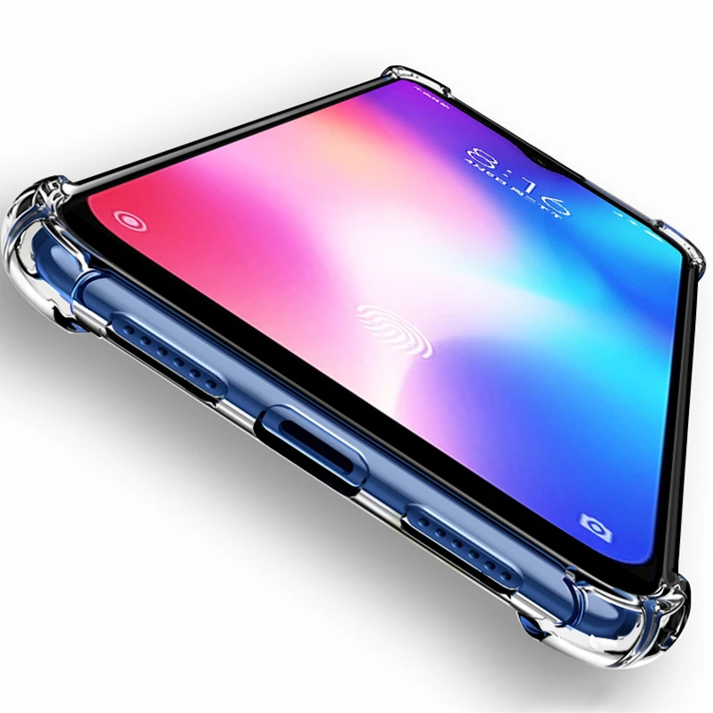 Airbag Transparent Soft TPU Silicone Phone Case Cover For Xiaomi Mi 8 9 9T A3 Lite Redmi Note 5 6 7 7A 6A K20 Pro Go S2 Coque |