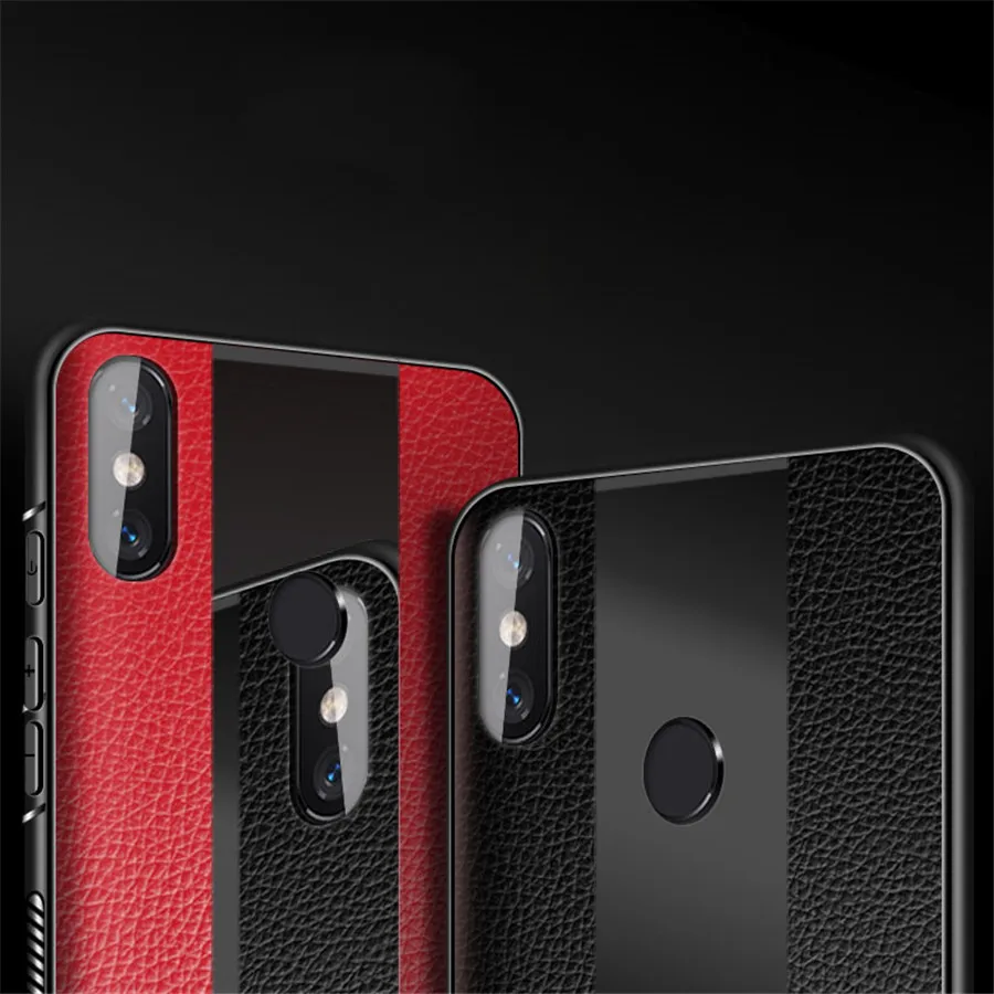 Чехол для телефона xiaomi redmi 6 Pro из искусственной кожи note 7 мягкий чехол ТПУ 6A note7 Capa |
