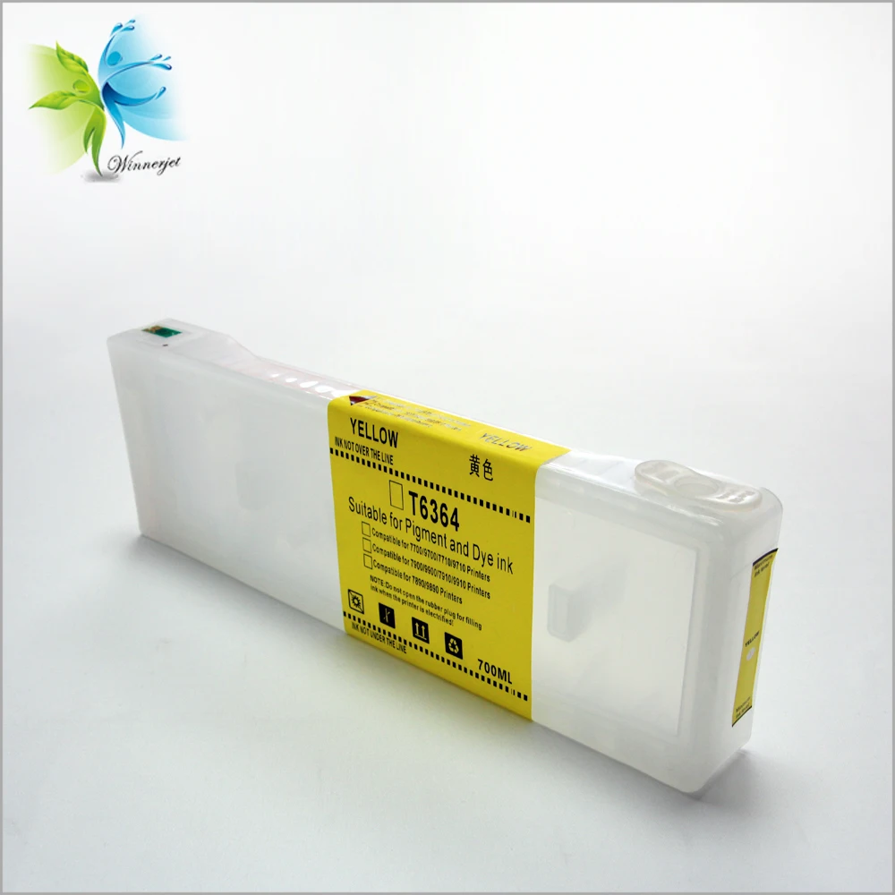 Чернильный картридж Winnerjet для Epson Stylus Pro 7890 9890 7908 9908 700 мл с бесплатным чипом|ink