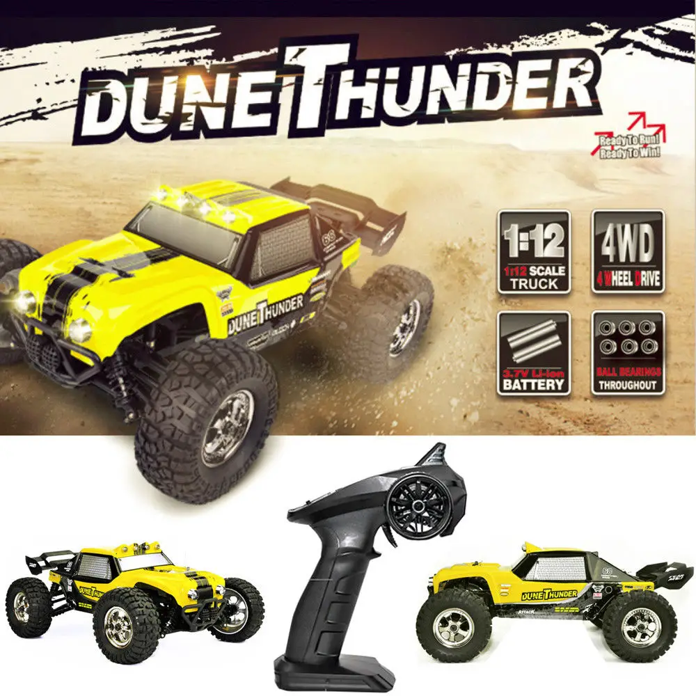 2 4 ghz RC автомобиль 1/12 4WD с дистанционным управлением водонепроницаемый Багги