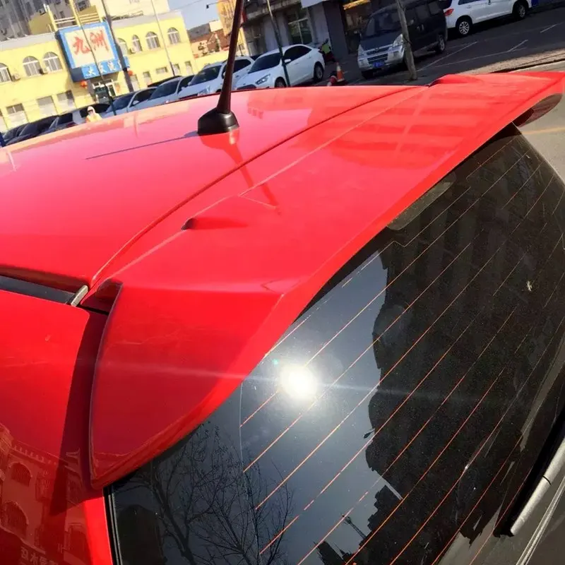 Для 2008-2013 Honda Jazz Fit спойлер высокого качества ABS Материал заднее крыло автомобиля