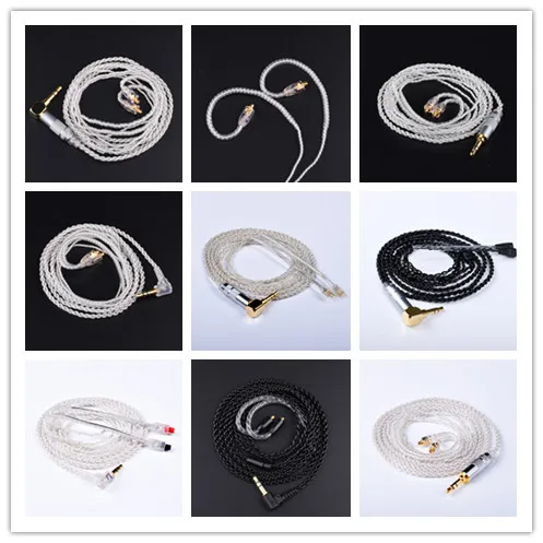 

diy upgrade cable silver plated cable mmcx im50 se535 ie80 JH1964 0.78mm