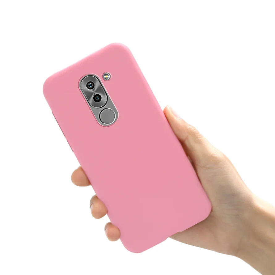 Чехол Candy для Huawei Honor 6X мягкий силиконовый чехол телефона чехлы задней панели 6X/GR5