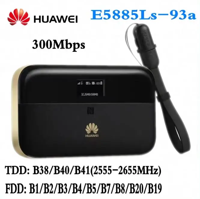 Оригинальная Разблокировка HUAWEI E5885Ls 93a cat6 Мобильный Wi Fi PRO2 с аккумулятором 6400 мАч