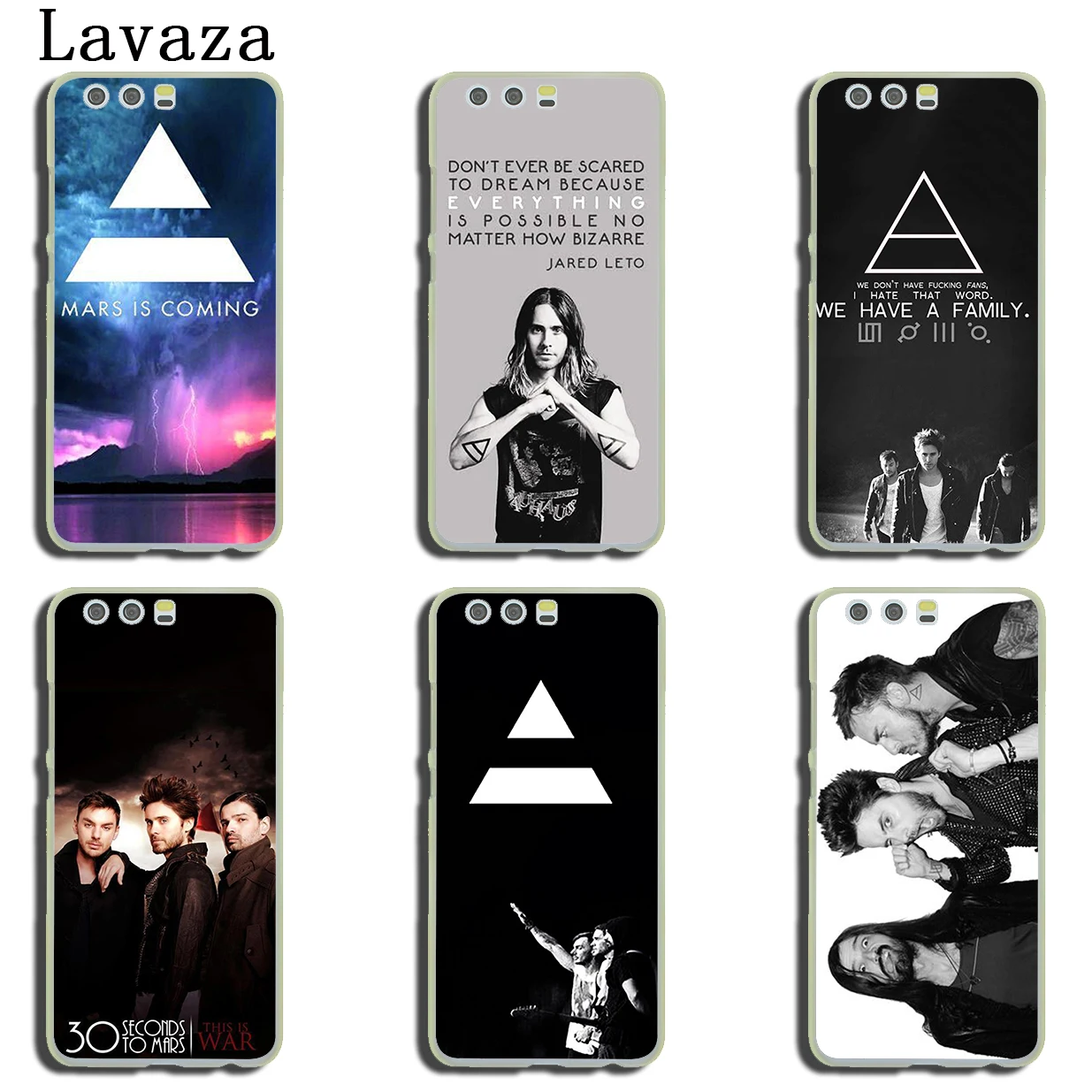 Жесткий чехол Lavaza 30 Seconds To Mars 30STM для Huawei P30 Pro P20 P10 P9 Plus P8 Lite Mini 2016 2017 P smart Z 2019|honor 6|honor 6