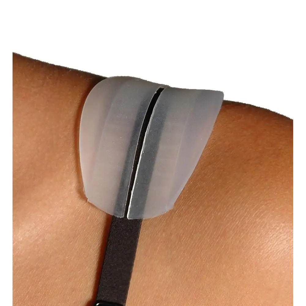 2X силиконовый прозрачный бюстгальтер с подушками Нескользящие подплечники