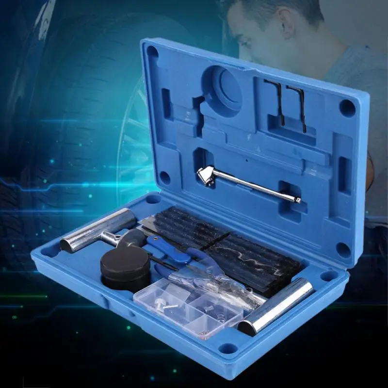 

67Pcs/lOT Car Tire Repair Tools Kit Tyre Puncture Repair Set for Car Motorcycle Truck