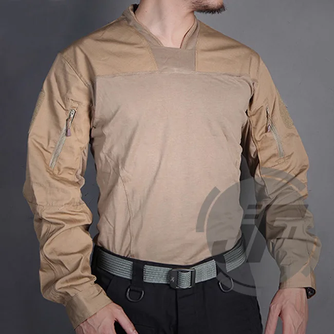 Emerson Tactical ARC style LEAF Talos LT Half Shell EmersonGear легкая Боевая штурмовая рубашка куртка Battlefied униформа ткань - Цвет: CB
